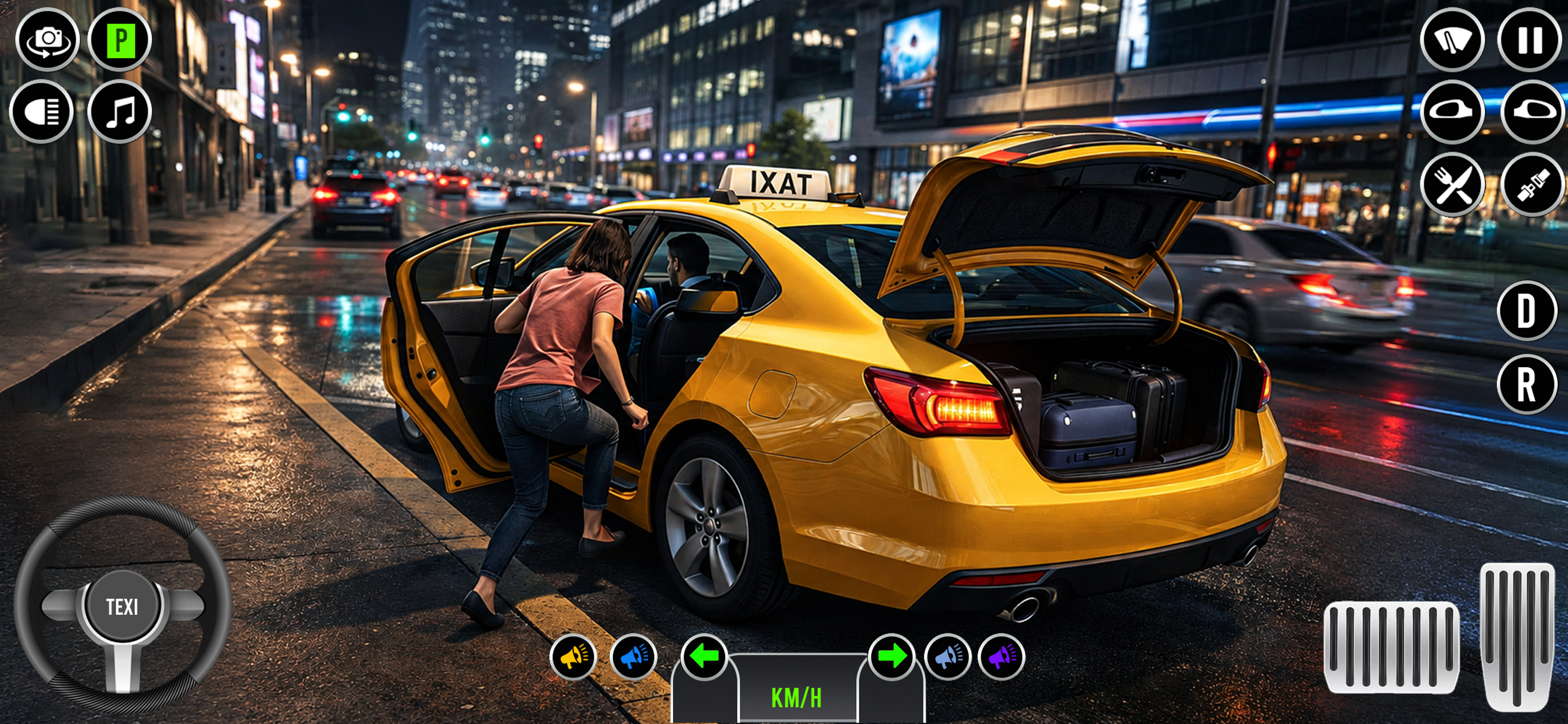 Taxi Driver: Car Driving Sim screenshot 5