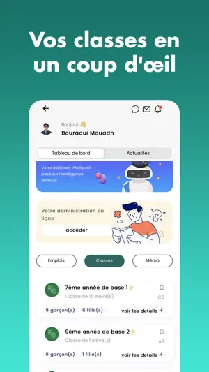 Educateme Enseignant screenshot 2