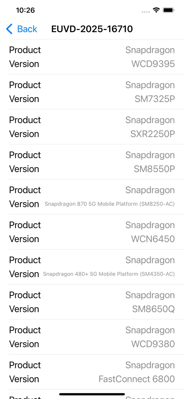 #4. EUVD (iOS) 게시자: Dirk Einecke
