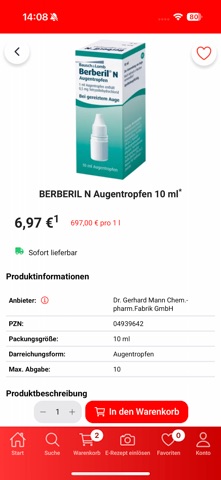 Leine-Apotheke Screenshot 2 of 7