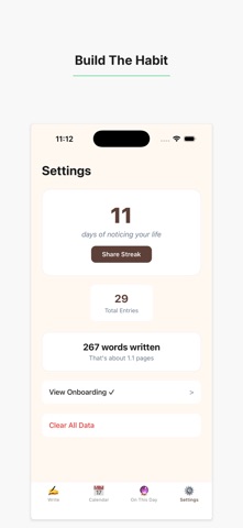 MicroLog - One Line a Day Screenshot 5 of 5