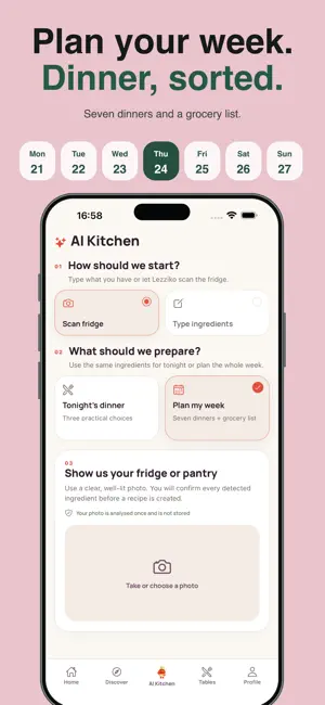 Lezziko: AI Meal Planner screenshot 3