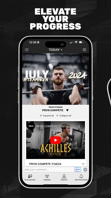 PRVN Fitness Screenshot
