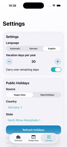Vacation Tracker ck Screenshot 3 of 6