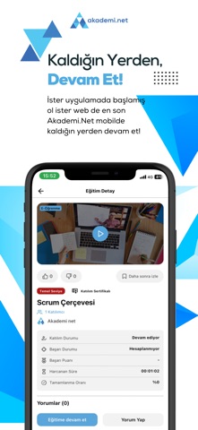 Akademi.Net iPhone screenshot