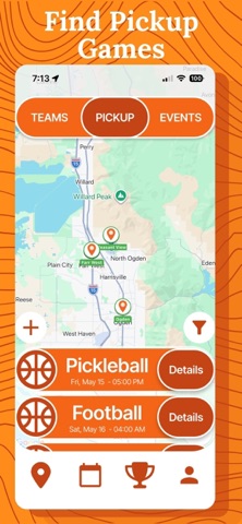 Impel: Sports & Pick Up Games screenshot