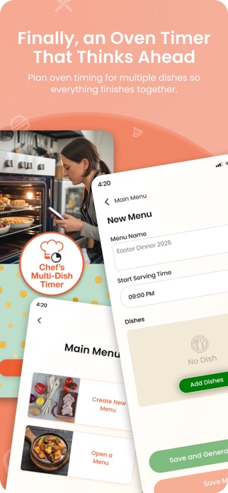 Chef's Multi-Dish Timer Screenshot 1 of 4