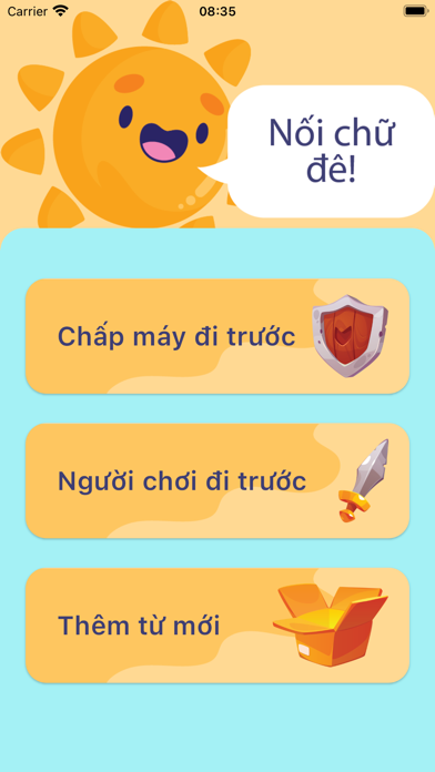 Nối chữ tiếng việt siêu khó Screenshot