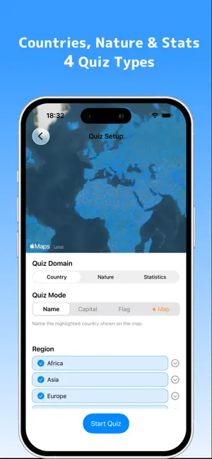 World Map Geography Quiz screenshot 2