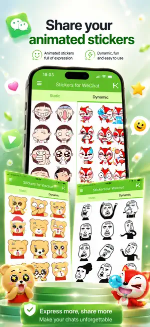 Stickers for WeChat screenshot 2