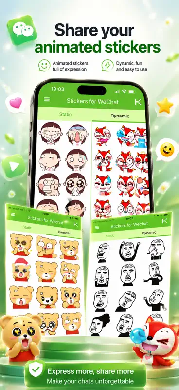 Stickers for WeChat screenshot 2 of 3