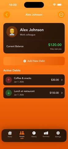 Log of Owe screenshot