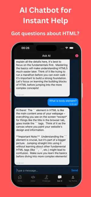 HTML for Kids: Learn with AI screenshot 3