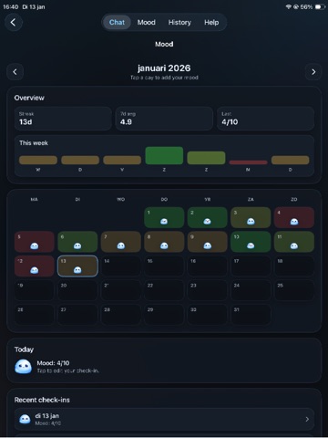 Ollie: Your Calm Buddy iPad screenshot