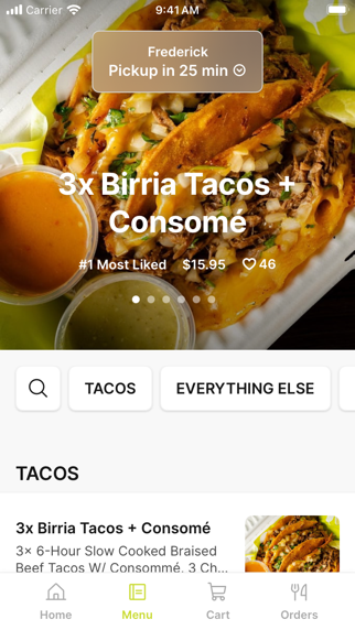 Big Papi's - Real Good Tacos iPhone screenshot 2 - Food & Drink app