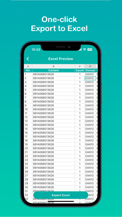 Barcode Genie -  QR scanners Screenshot