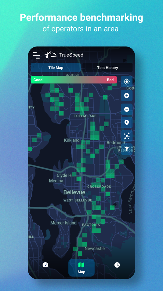 #8. Truespeed 4G,5G,WiFi Speedtest (iOS) Bởi: NET CHECK GmbH