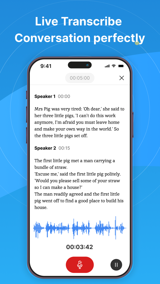 #6. Transcribe Now - AI Note Taker (iOS) 由: Omni AI Lab
