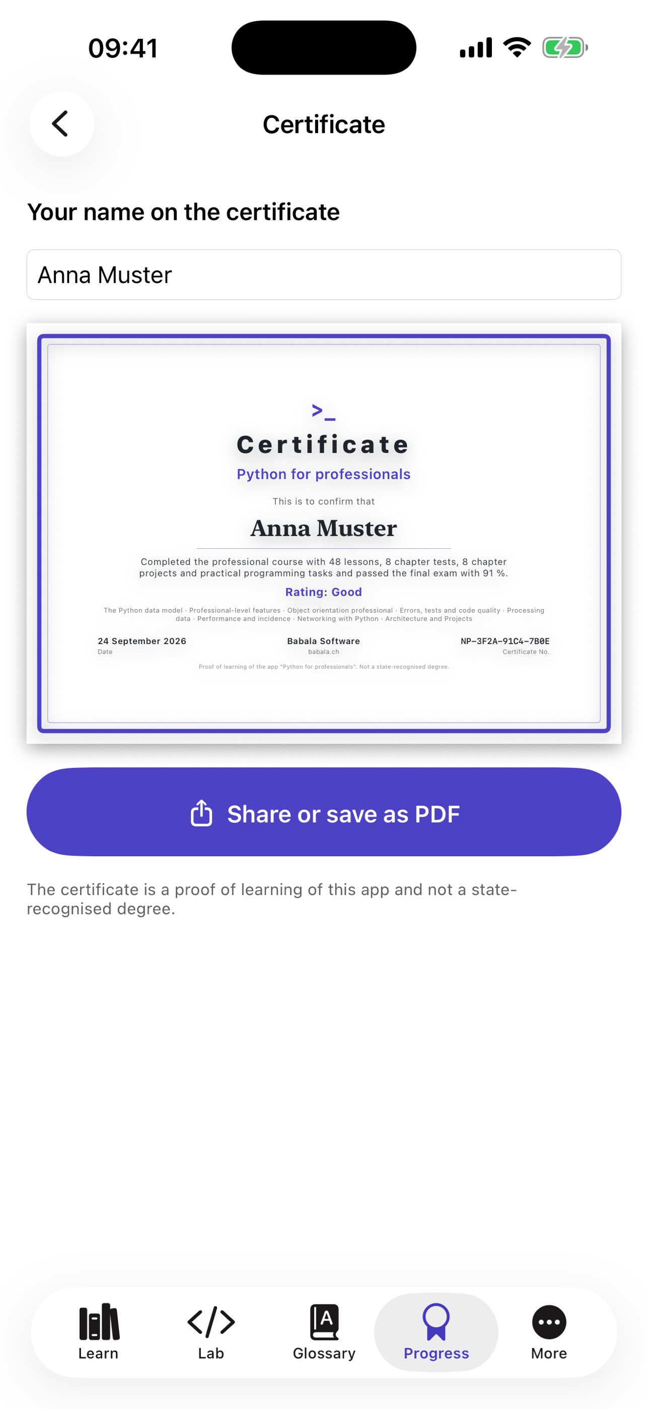 Screenshot 6 of Python for Pros: Code Lab