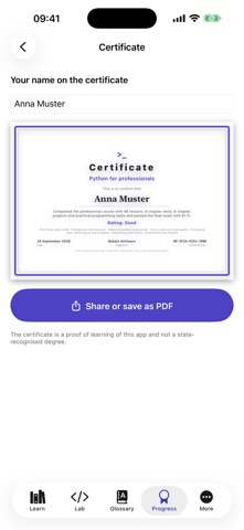 Python for Pros: Code Lab Screenshot 6 of 7