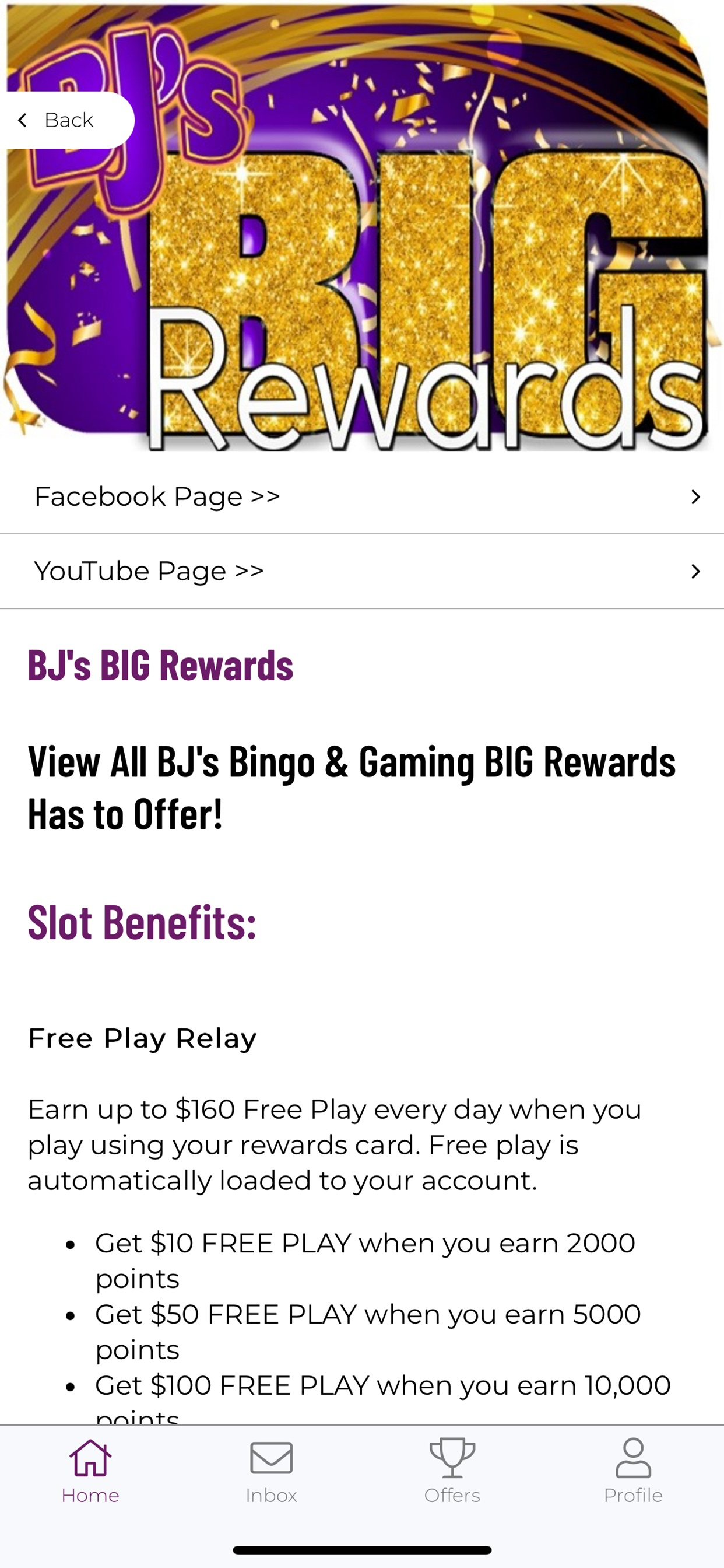BJ's Bingo & Gaming screenshot 3