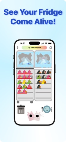 HealthBarr Fridge Food Tracker iPhone screenshot