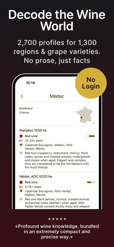 Sommelier Study & Wine Guide screenshot 1 of 7