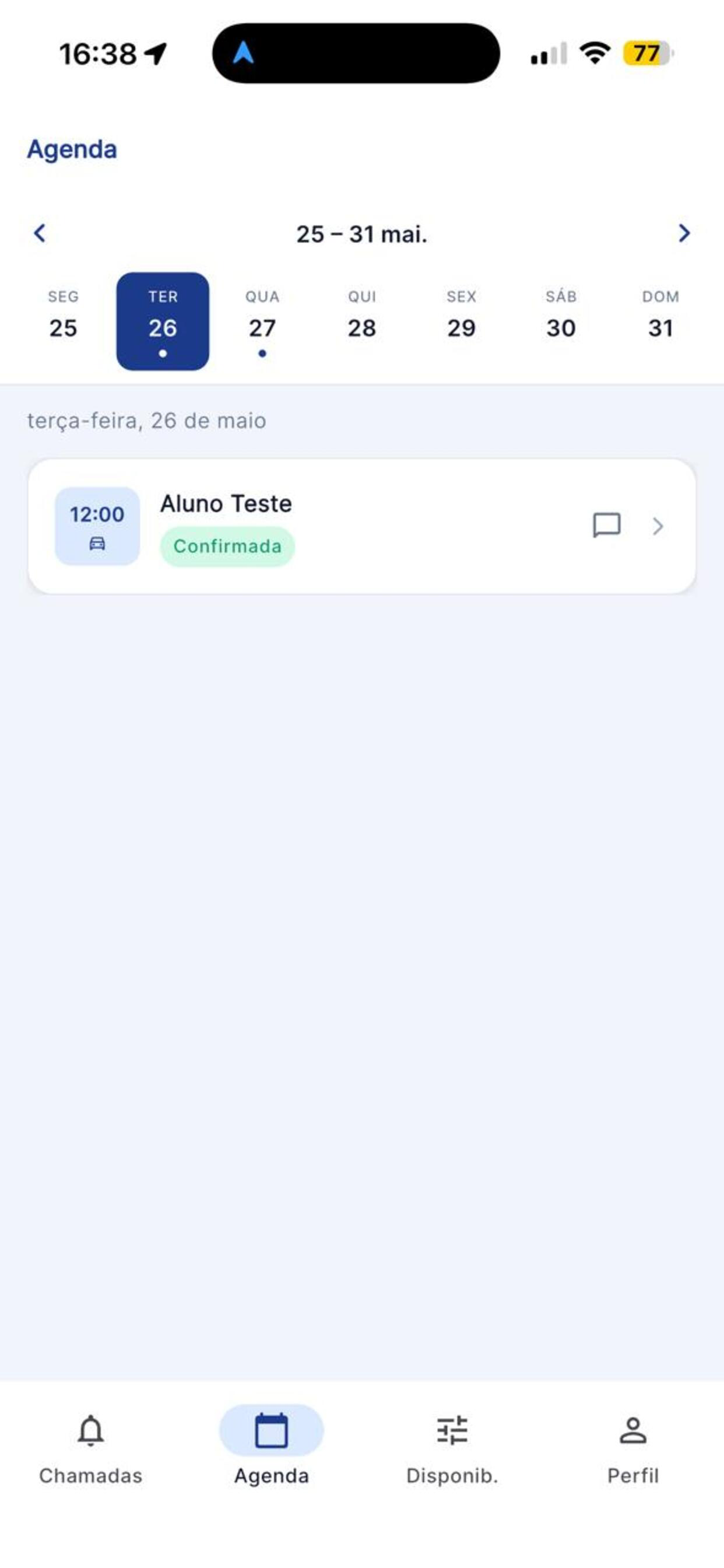 CNH App do Instrutor