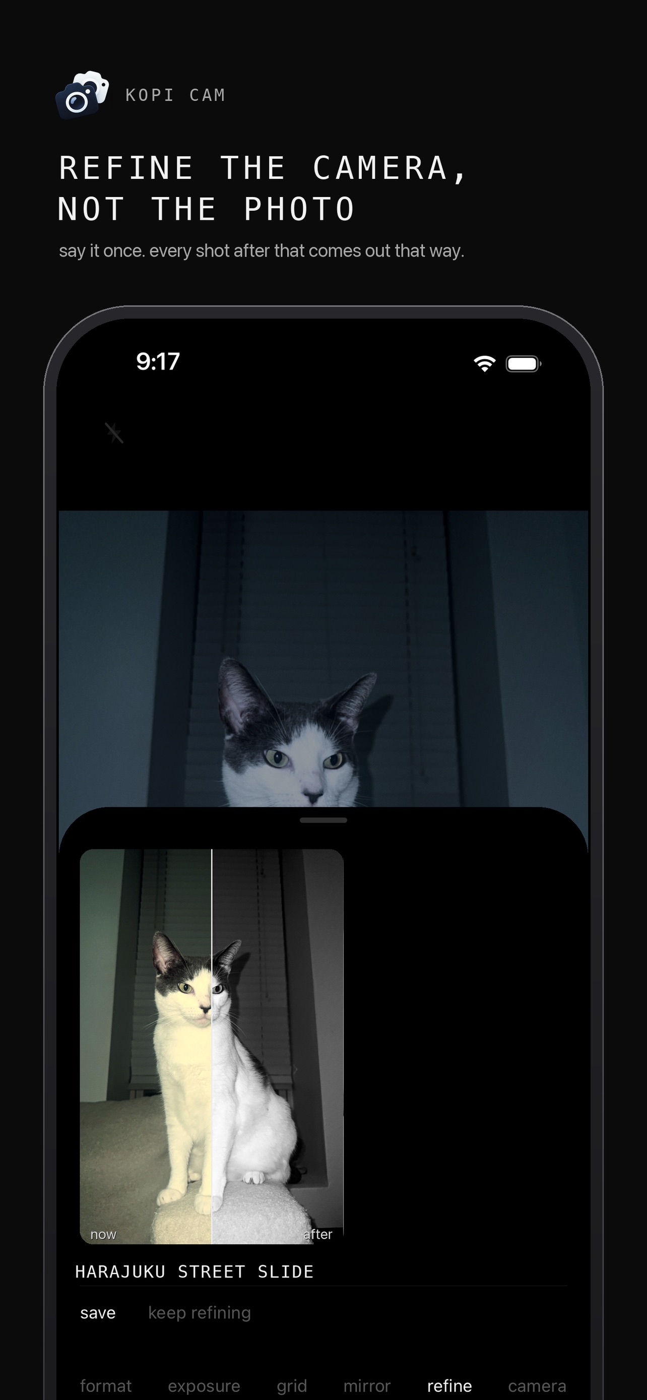 Screenshot 4 of kopi cam: make your own camera