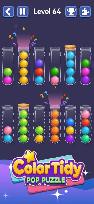 Color Tidy ：Pop Puzzle screenshot 4
