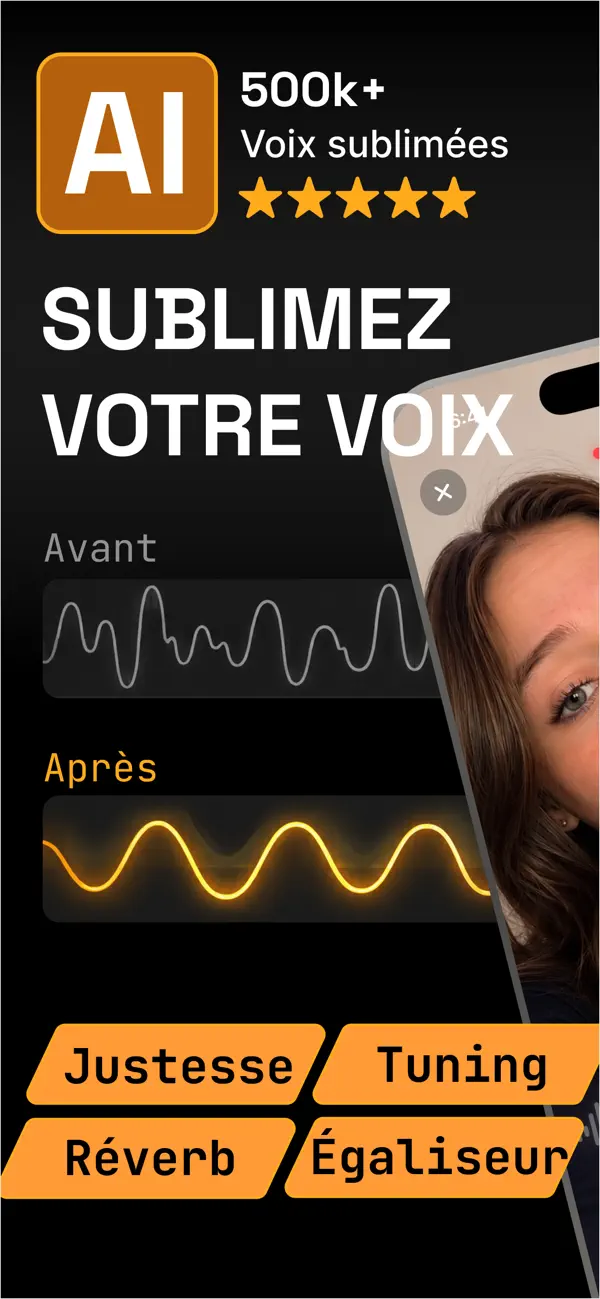 Screenshot #1 pour Voice Tune - Voice Recorder