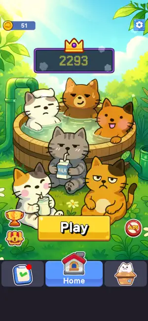 Cat Drop Merge screenshot 1