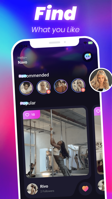 PoLink：Adult Video，Share，Chat Screenshot
