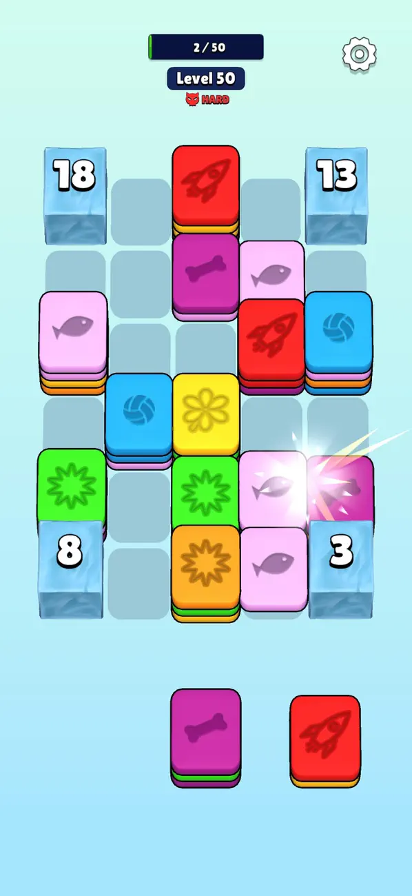 Screenshot #2 pour Mahjong Stacks