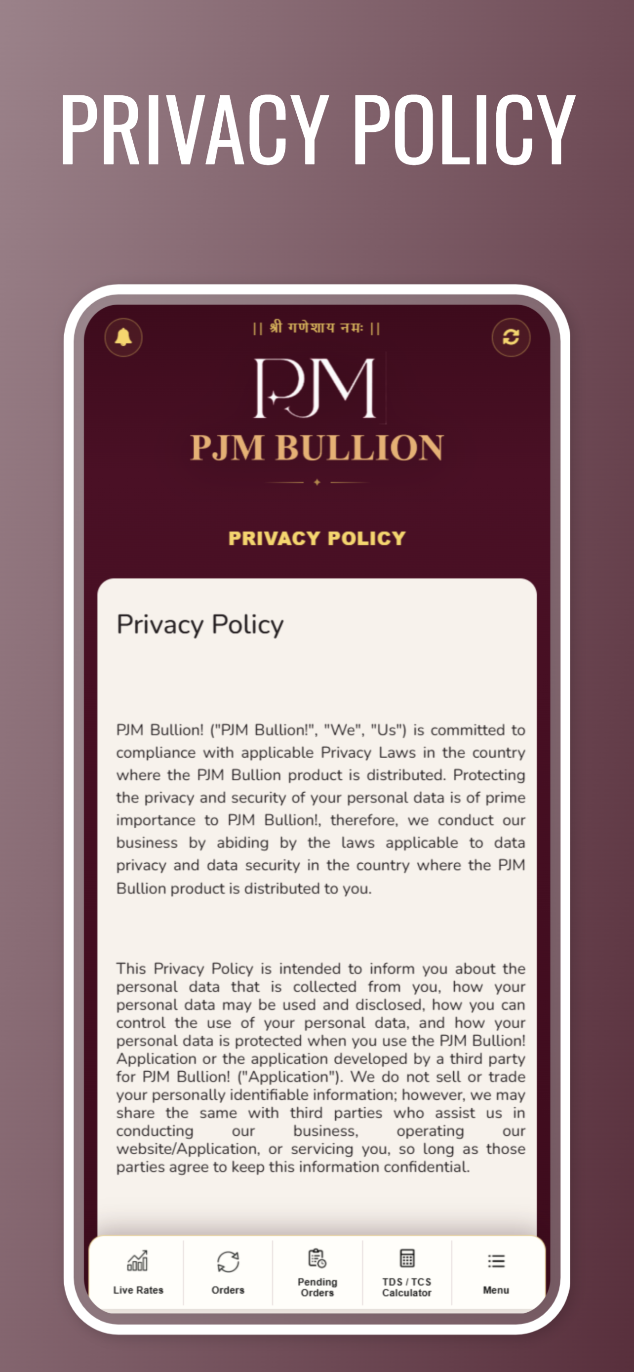 PJM Bullion. screenshot 7
