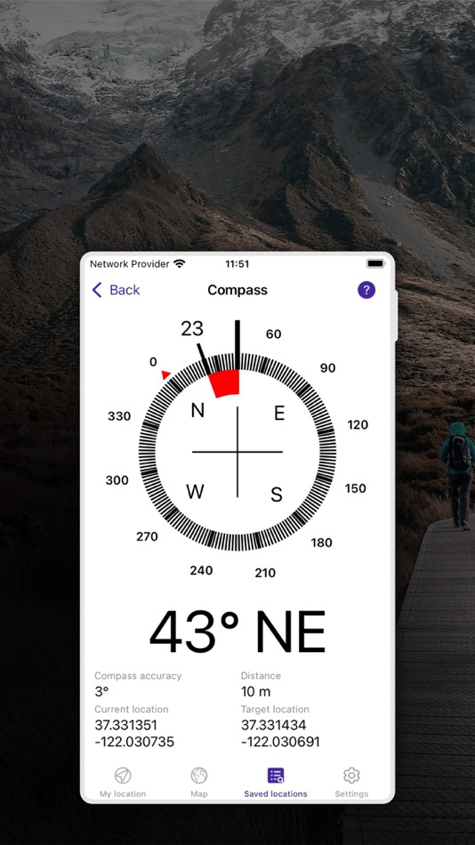 #9. My Altitude and Elevation GPS (iOS) Podle: MYSTIC MOBILE APPS LLC