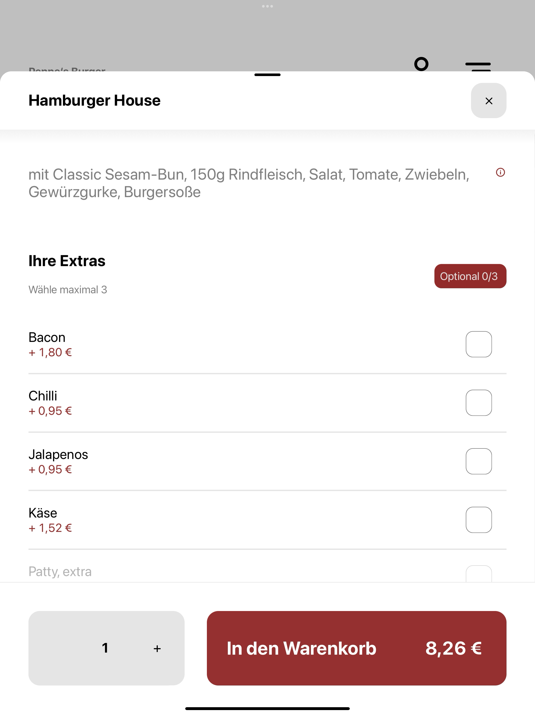 Peppes Burger