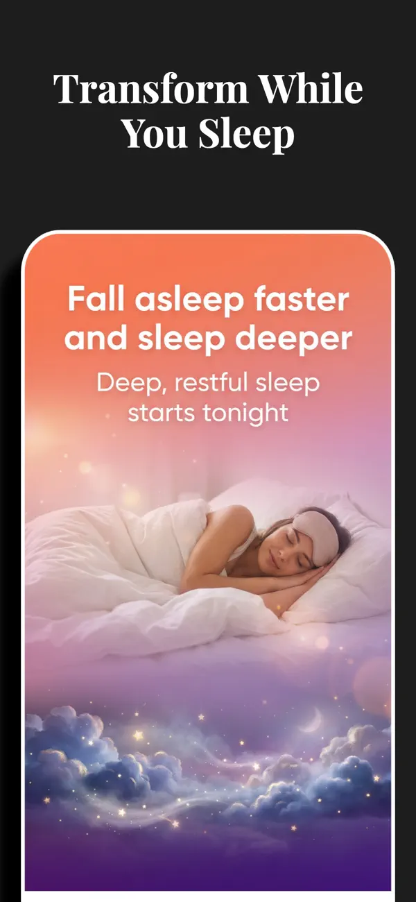 Screenshot #1 pour SleepShift: Hypnosis
