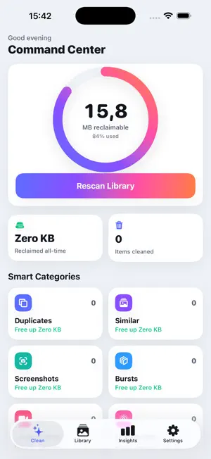 PhotosSweep: Clean Storage screenshot 2