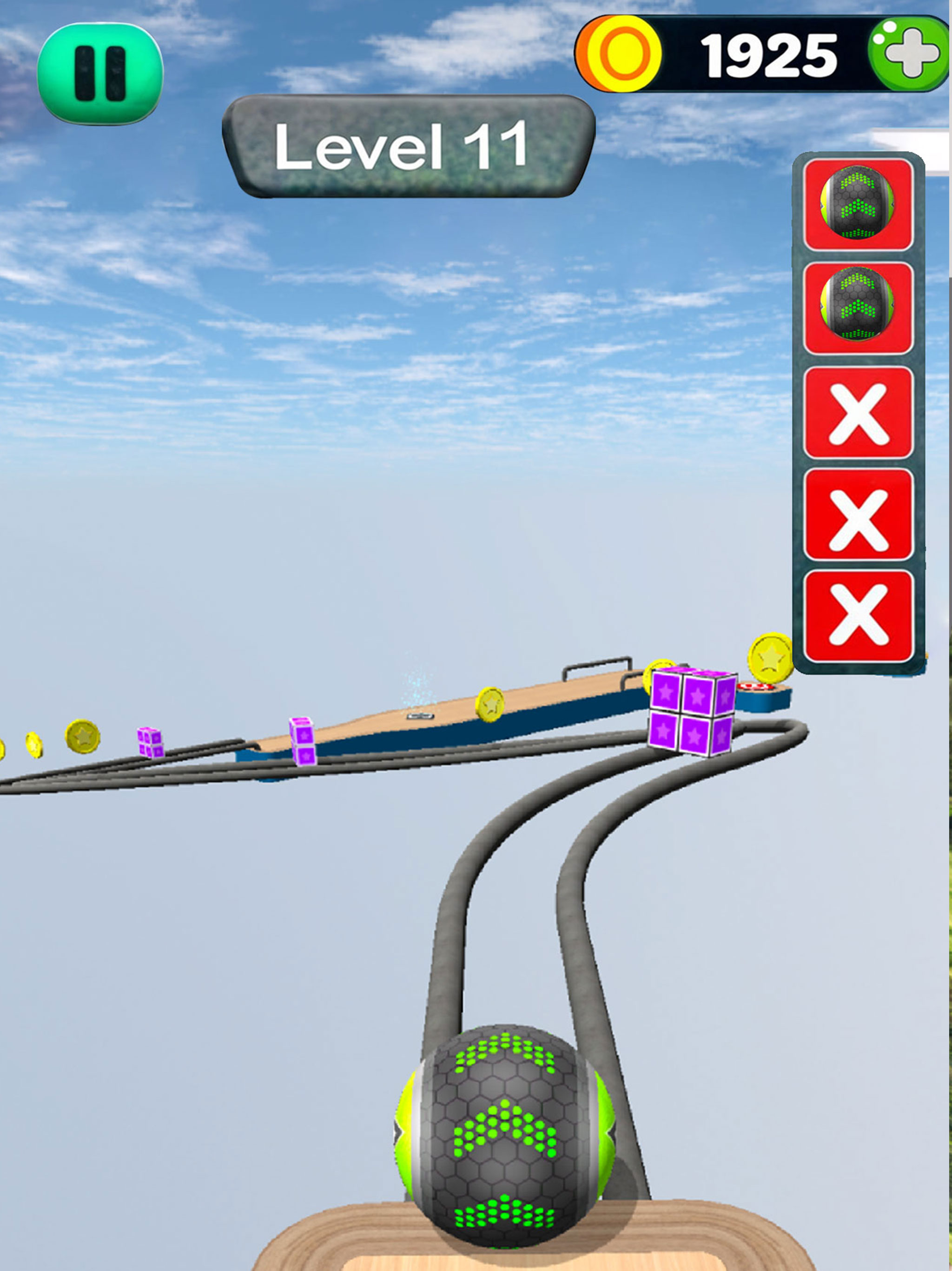 Going Balls - Rolling Sky Game screenshot 9