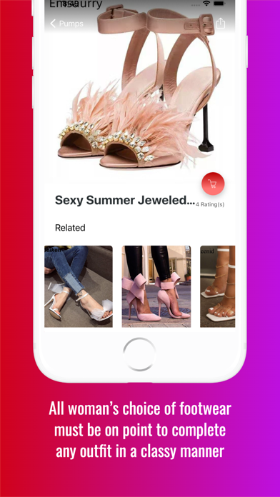Shopping Shoes Fashion Shop Screenshot