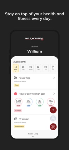NoExcuses FIT Screenshot 2 of 6