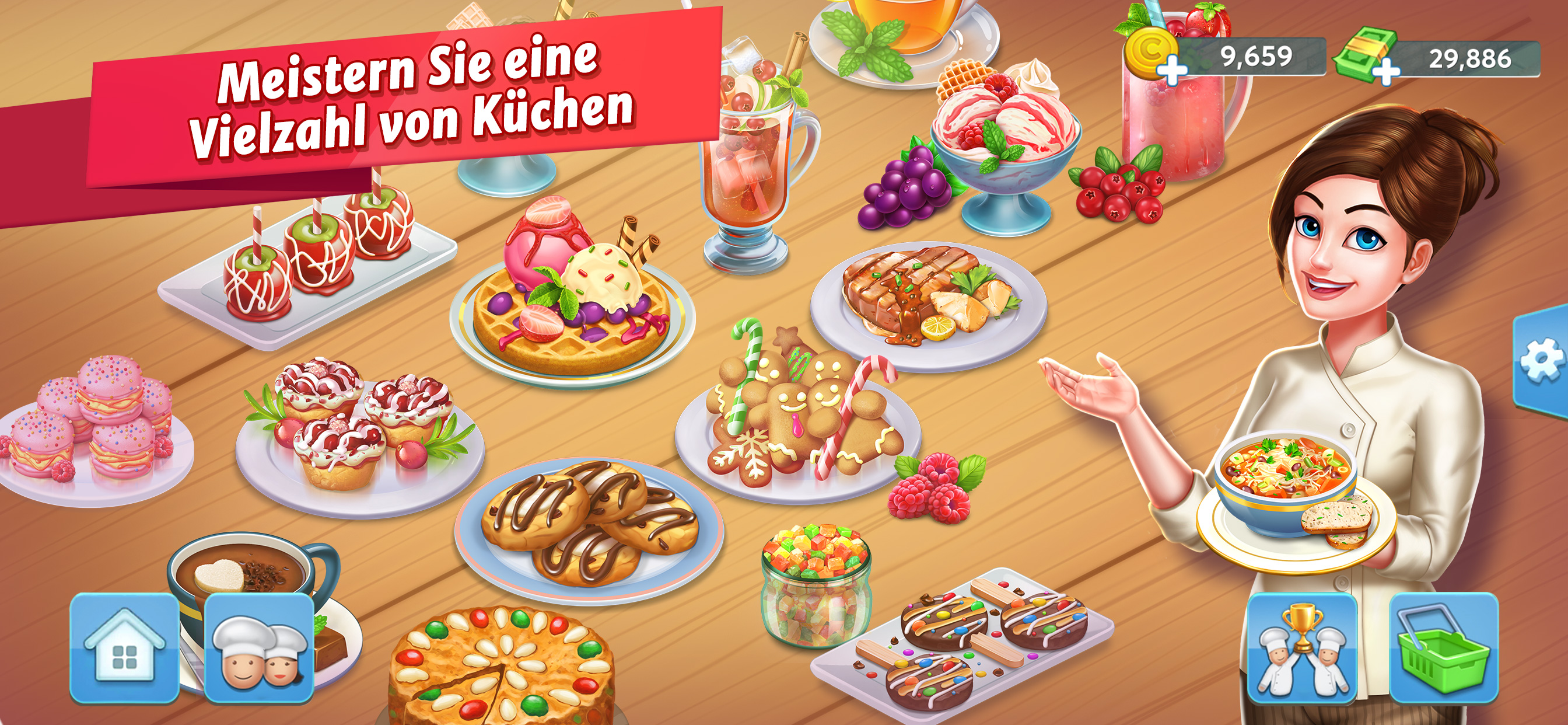 Star Chef 2: Restaurant Spiele
