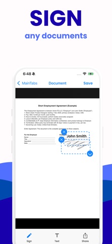Document Signer - Sign Now PDF screenshot