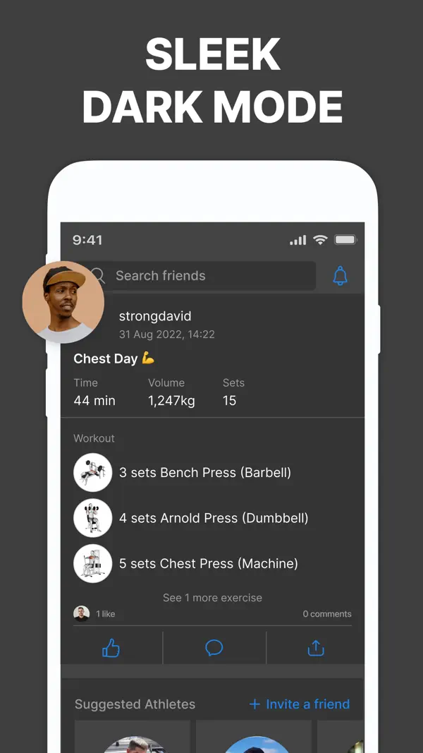 Hevy - Gym & Trainingstagebuch Screenshot 10