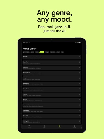 AI Song Generator & Make Music iPad screenshot