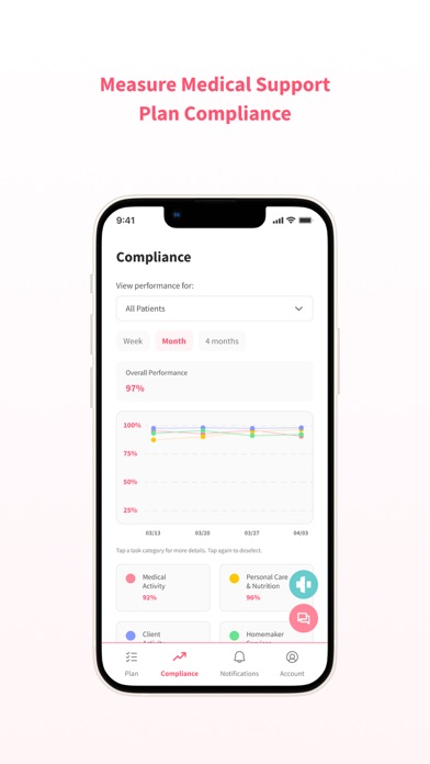 Orah Caregiver Screenshot