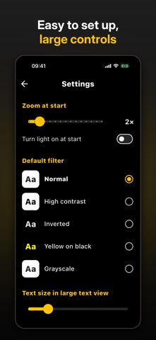 Lupino: Magnifier & Read Aloud Screenshot 5 of 5