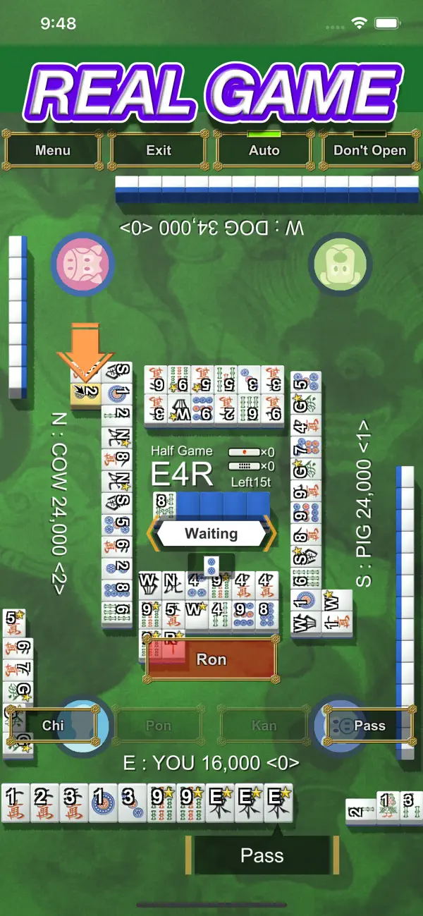 Screenshot #2 pour Mahjong Mobile