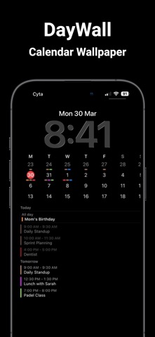 DayWall: Calendar Wallpaper screenshot